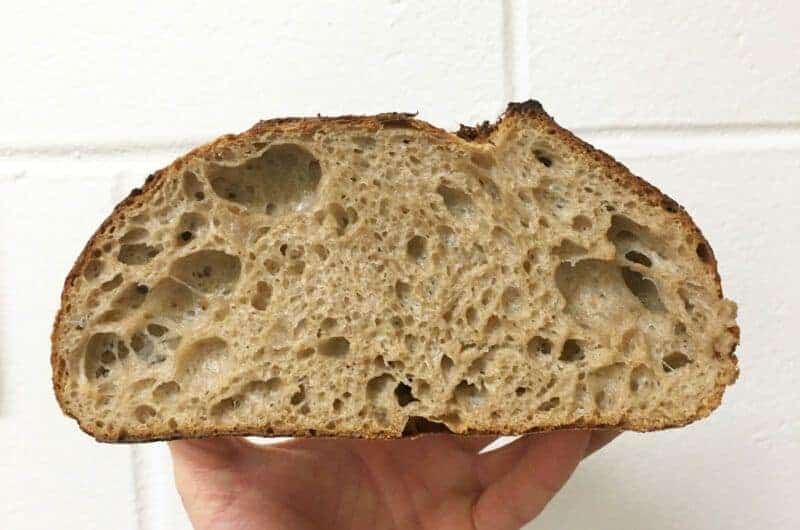 Maine Grains Sifted Flour Sourdough Bread