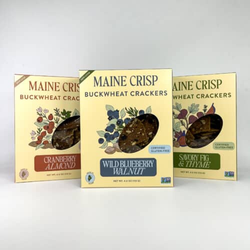 Maine Crisp Buckwheat Crackers
