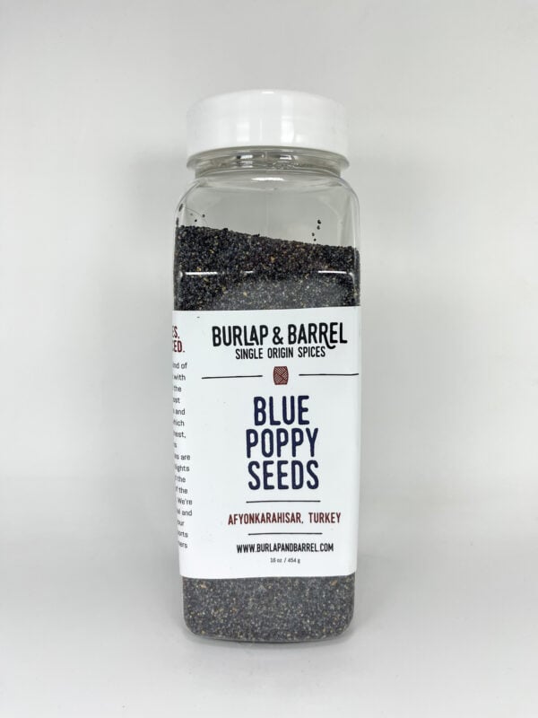 blue poppy seeds