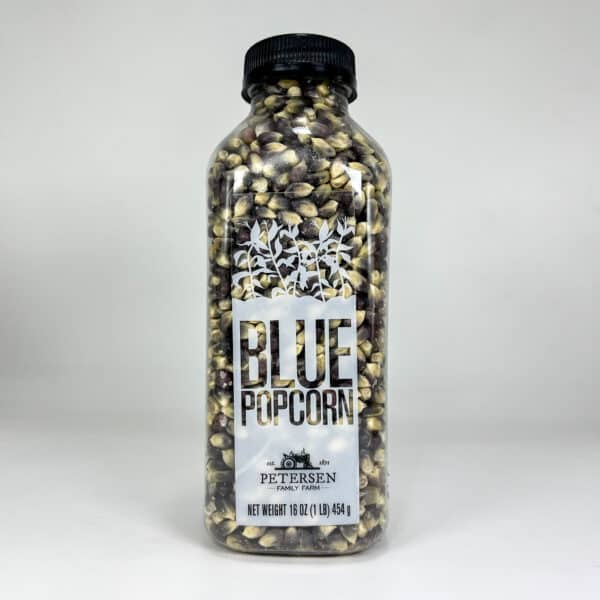 Blue Popcorn in 16oz bottle