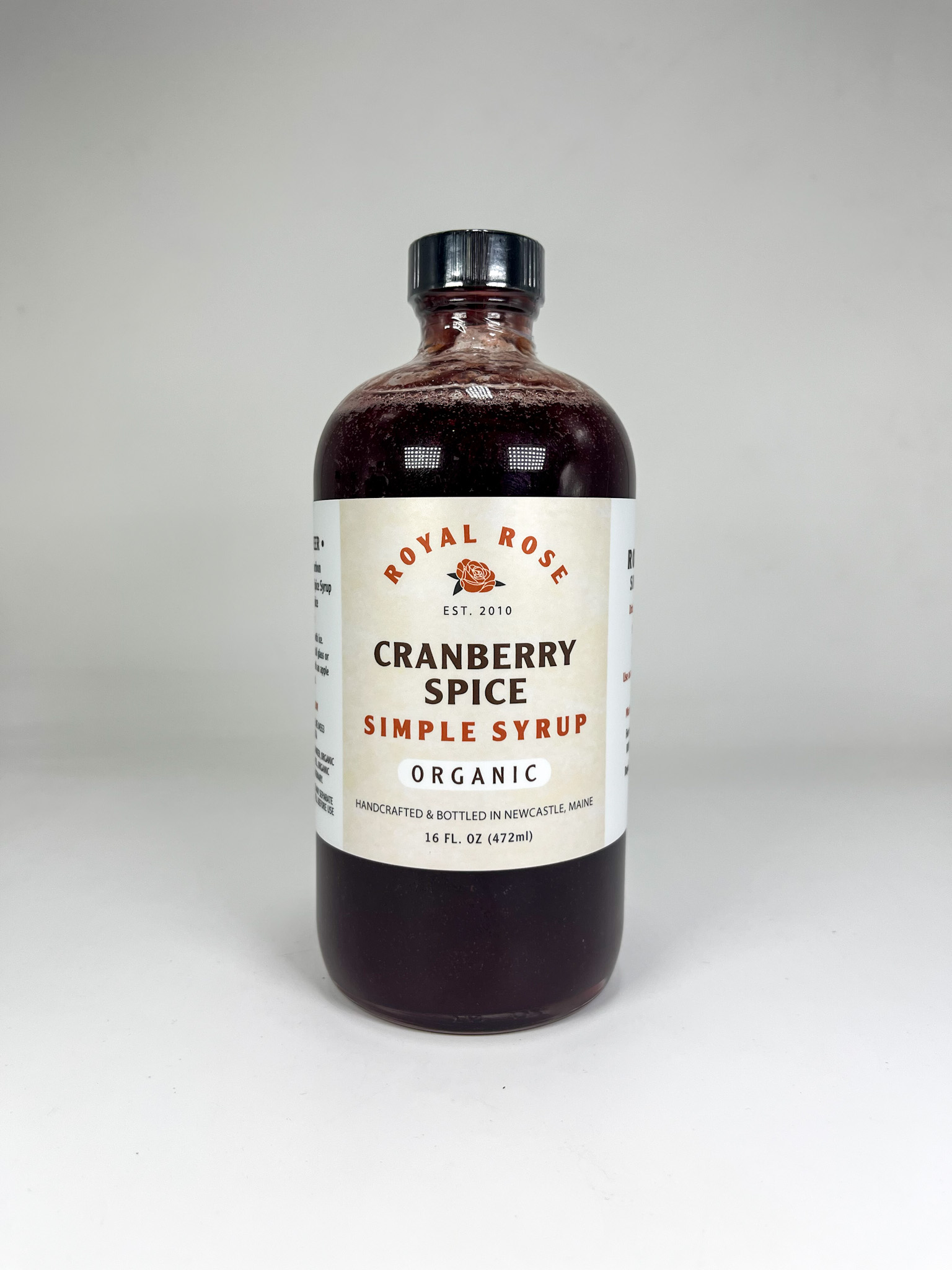 Royal Rose Organic Simple Syrups - Maine Grains