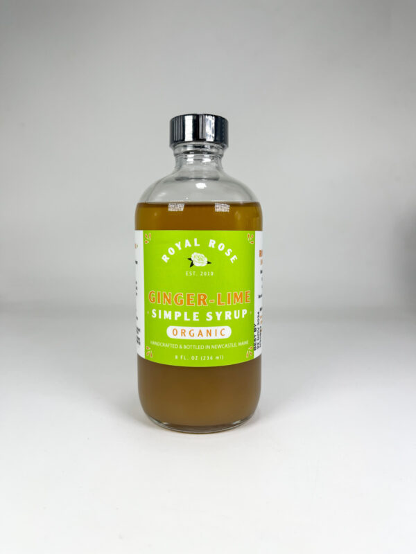 Ginger lime simple syrup